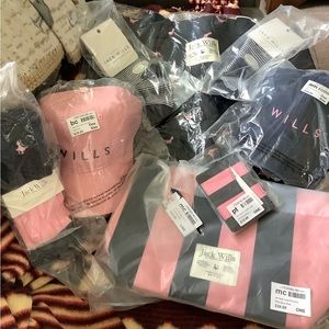 Jack Wills Women LOT BUNDLE OF 8 pieces all NEW $100